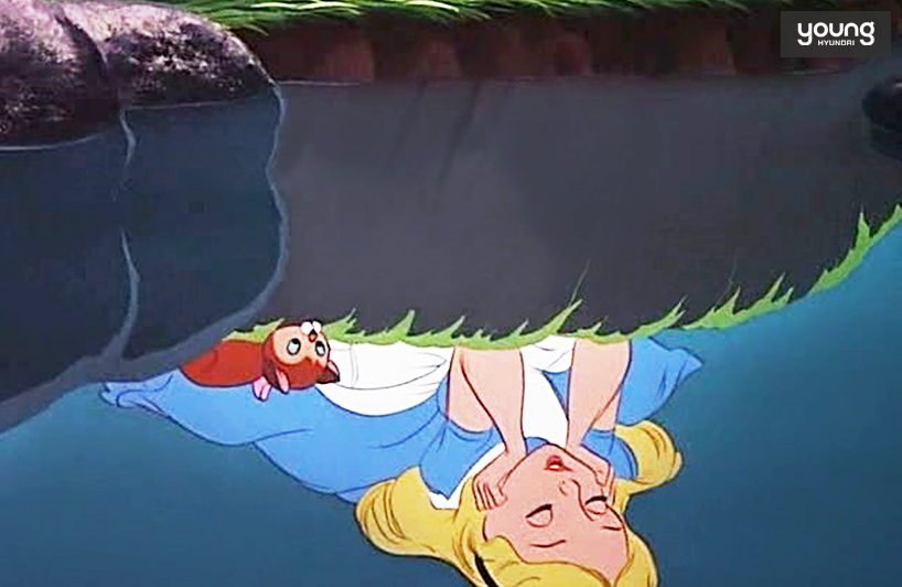 이미지: 디즈니 영화 ‘이상한 나라의 앨리스’中