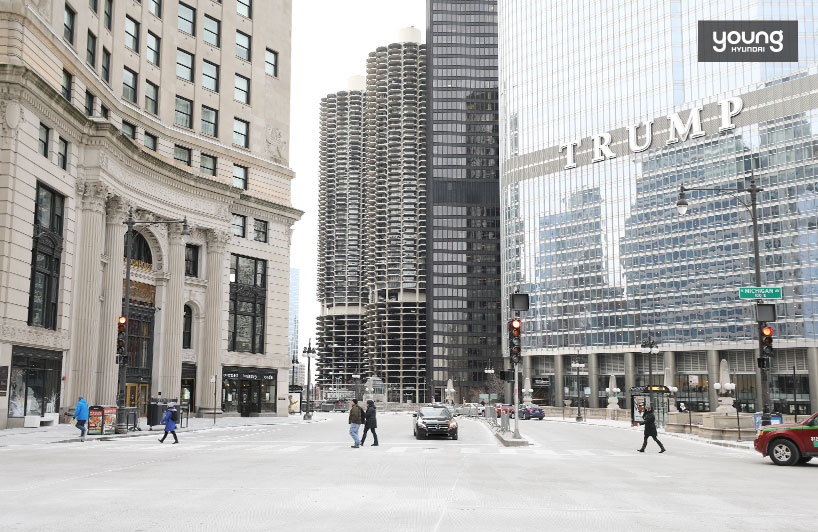 ▲ 시카고의 건축물을 천천히 즐길 수 있는 매력적인 도보 투어