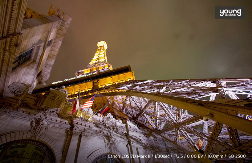 ▲ 파리 호텔의 에펠탑